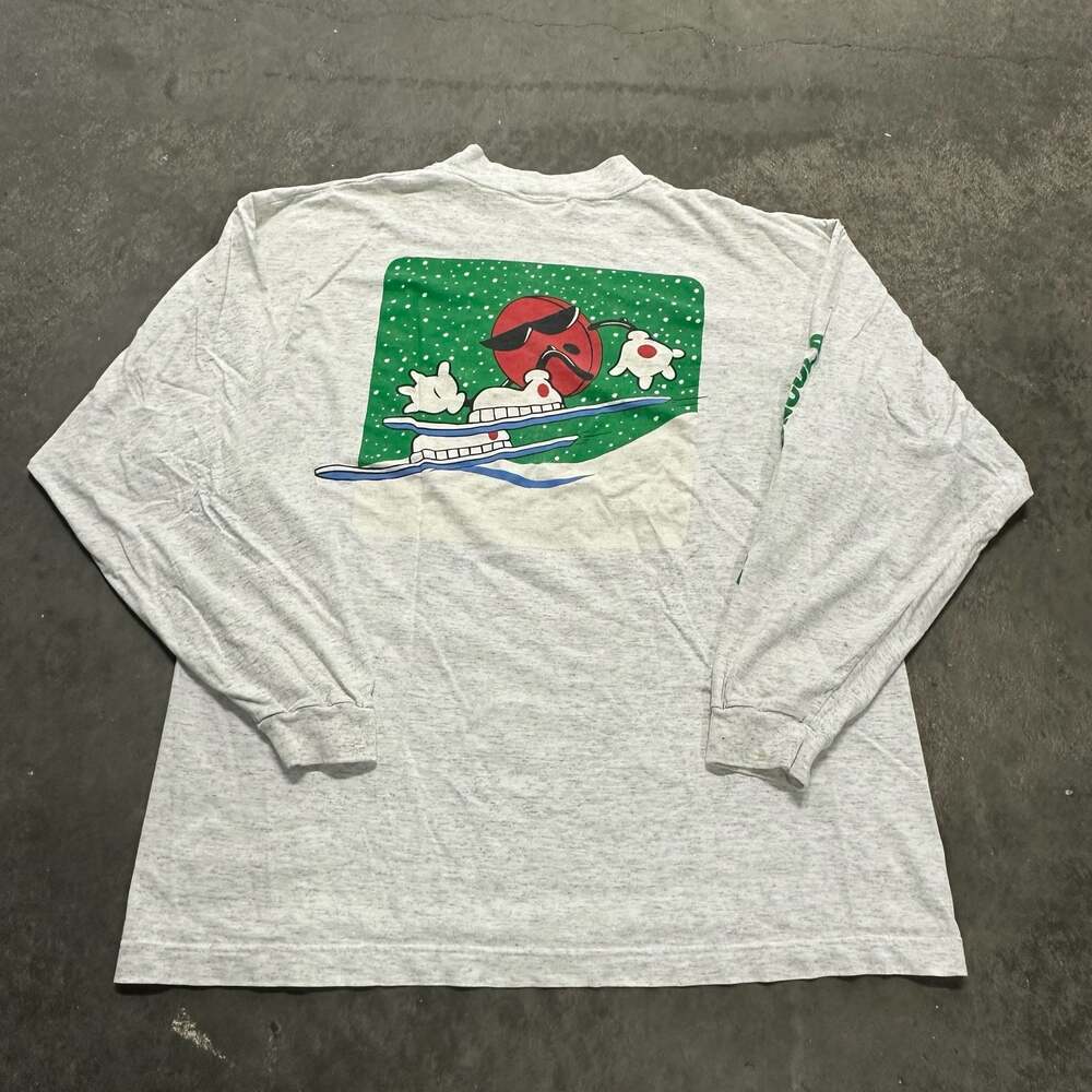 Vintage 90s Gear For Sports 7Up Long Sleeve T-Shirt Size L